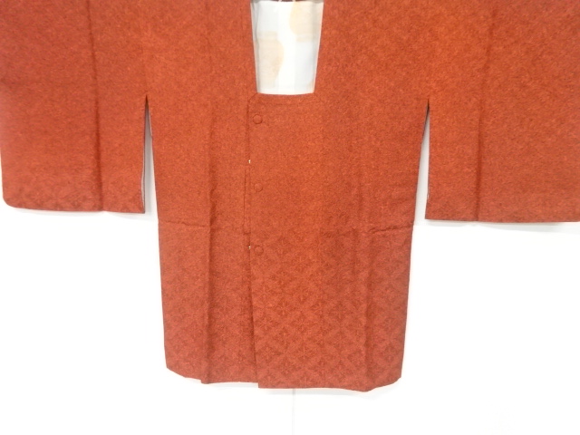 JAPANESE KIMONO / VINTAGE MICHIYUKI COAT / SILK / ABSTRACT